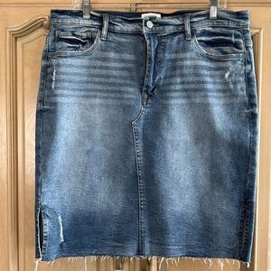 Denim skirt